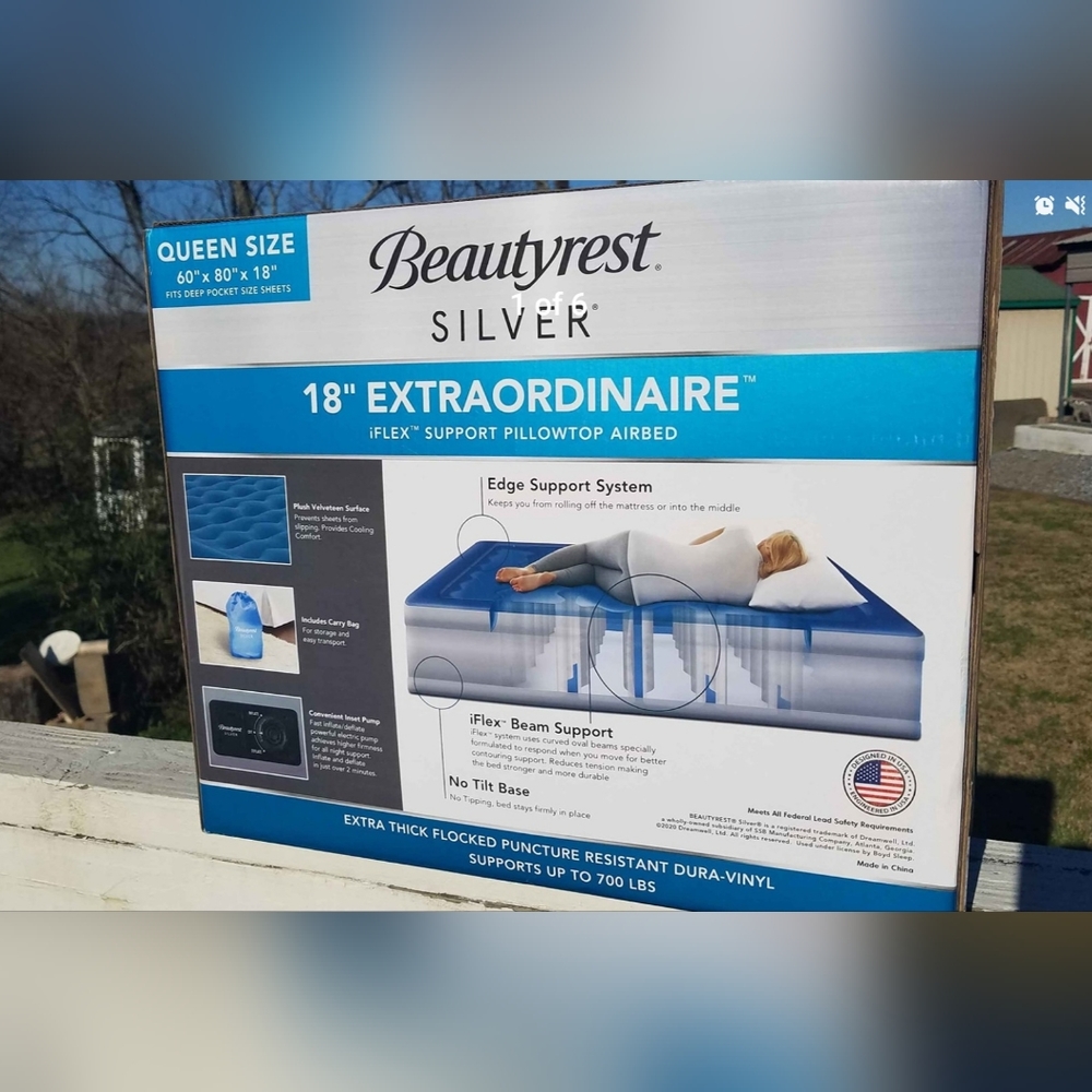 Beautyrest Silver Queen Air Mattress